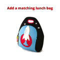 Space theme washable Dabbawalla lunchbag Rocket design applique on front panel. Bag is made of superior material that is sustainable, Space theme washable Dabbawalla lunch bag Rocket design applique on front panel. Bag is made of superior material that is sustainable, reusable, PVC, PBA, Phthalate free.usable, PVC, PBA, Phthalate free.