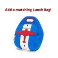 Airplane-themed lunch bag for kids