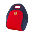 Rearview of Insulated, machine-washable kids lunch bag by Dabbawalla Bags.